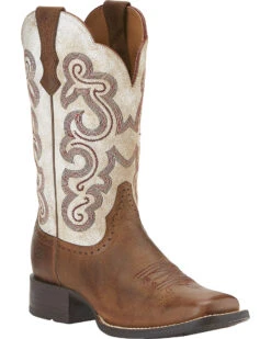 Ariat Women's Quickdraw Western Boots - Square Toe -Country Clothing Store 031791 41 P1