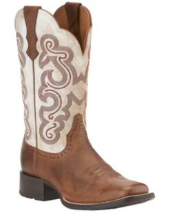 Ariat Women's Quickdraw Western Boots - Square Toe -Country Clothing Store 031791 7010 P1