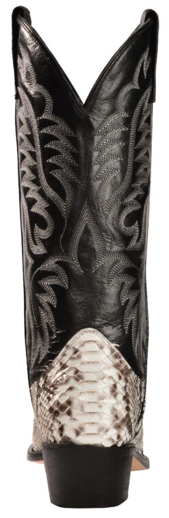 Laredo Men's Key West Python Western Boots - Medium Toe -Country Clothing Store 038C65 19 BK