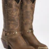 Abilene Women's Distressed Harness Western Boots - Pointed Toe -Country Clothing Store 04535Y 22 P1