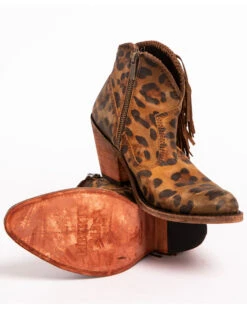 Liberty Black Women's Chita Miel Fringe Booties - Medium Toe -Country Clothing Store 04536H ZR BM