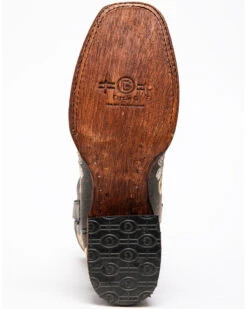 Circle G Women's Honey Cowhide Western Boots - Square Toe -Country Clothing Store 04539H D2 P7