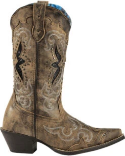 Laredo Women's Lucretia Studded Snake Inlay Western Boots - Snip Toe 13 Laredo Women's Lucretia Studded Snake Inlay Western Boots - Snip Toe -Country Clothing Store 0456N7 41 RT