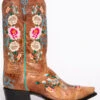 Macie Bean Women's Rose Garden Western Boots - Snip Toe -Country Clothing Store 0458L9 D2 LT