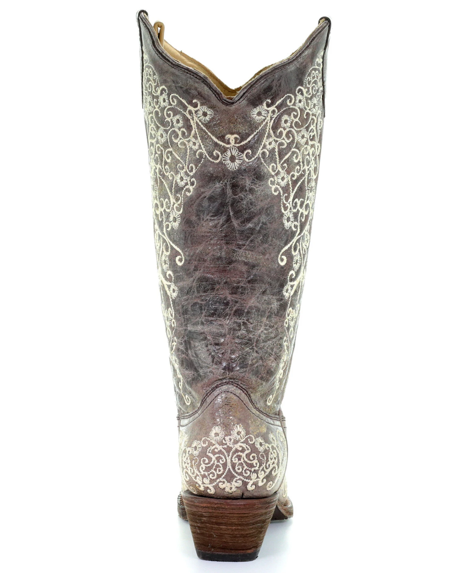 Corral Women's Crater With Bone Embroidery Western Boots - Snip Toe 5 Corral Women's Crater With Bone Embroidery Western Boots - Snip Toe - Image 3