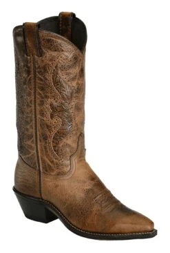 Abilene Women's Hand Tooled Inlay Western Boots - Snip Toe -Country Clothing Store 045X20 41 P1