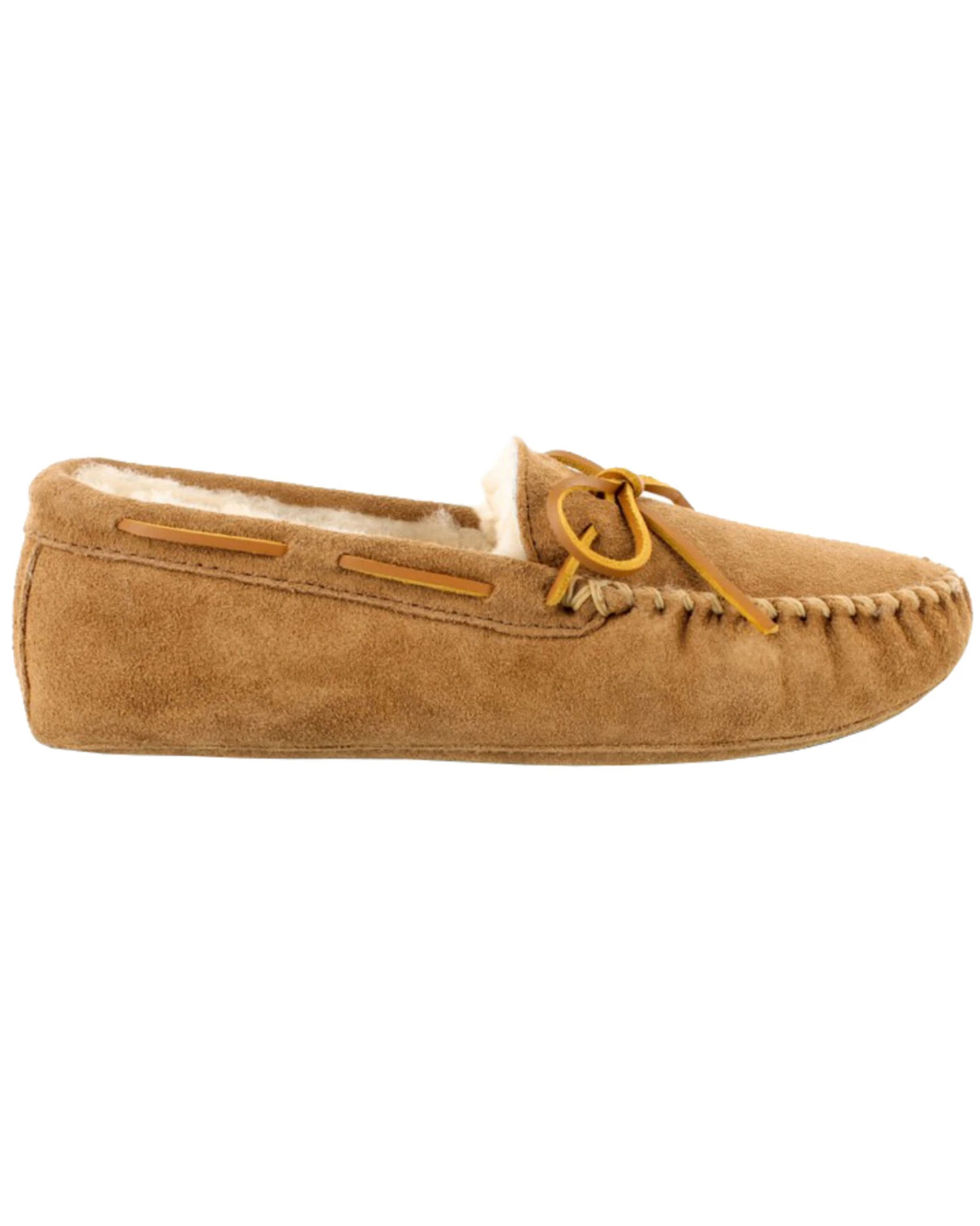 Minnetonka Men's Sheepskin Softsole Moccasins 3 Minnetonka Men's Sheepskin Softsole Moccasins