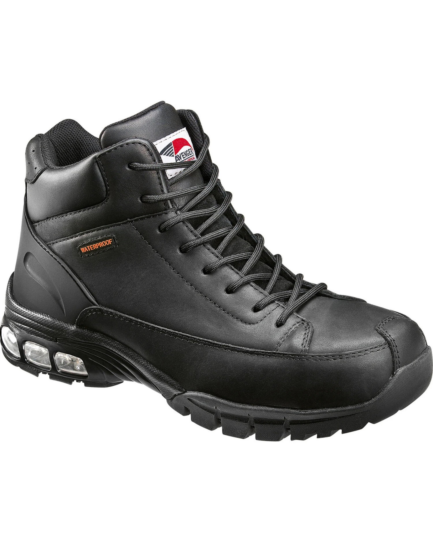 Avenger Men's Waterproof Lace-Up Work Boots - Composite Toe 4 Avenger Men's Waterproof Lace-Up Work Boots - Composite Toe - Image 2