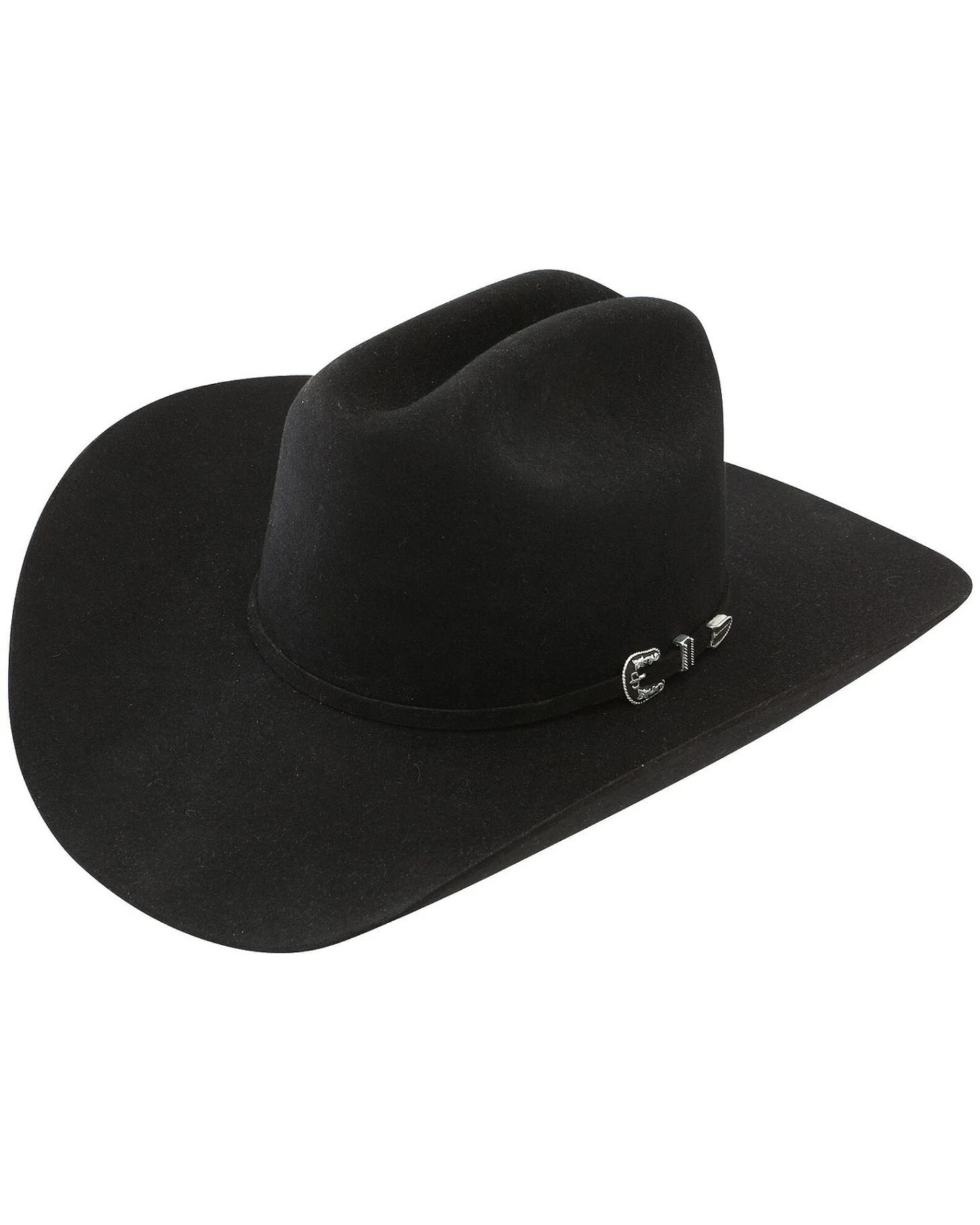 Stetson Men's 6X Skyline Black Fur Felt Cowboy Hat 4 Stetson Men's 6X Skyline Black Fur Felt Cowboy Hat - Image 2