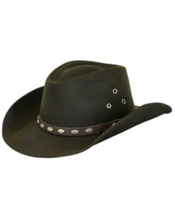 Outback Trading Co. Oilskin Badlands Hat -Country Clothing Store 096K22 41 P1