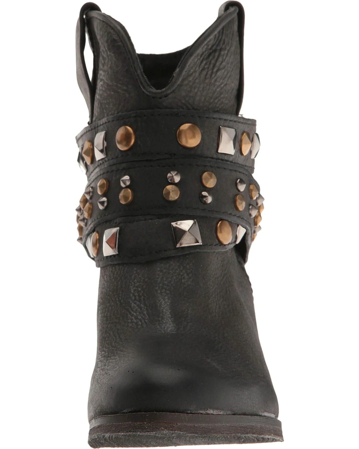 Corral Women's Studded Strap Booties - Round Toe 3 Corral Women's Studded Strap Booties - Round Toe