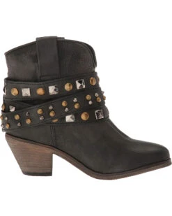 Corral Women's Studded Strap Booties - Round Toe 12 Corral Women's Studded Strap Booties - Round Toe -Country Clothing Store 2000114874 001 RT