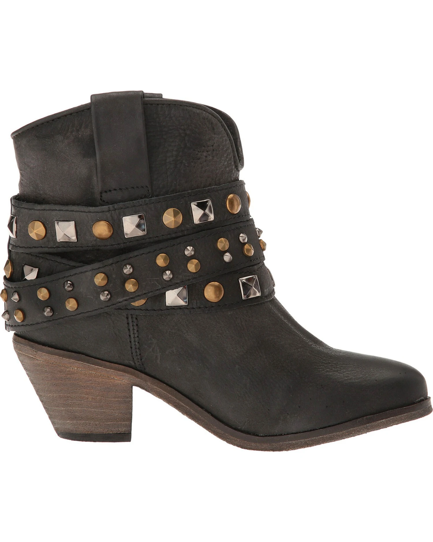 Corral Women's Studded Strap Booties - Round Toe 6 Corral Women's Studded Strap Booties - Round Toe - Image 4