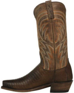 Lucchese Men's Handmade Percy Lizard Boots - Square Toe -Country Clothing Store 2000123972 280 LT