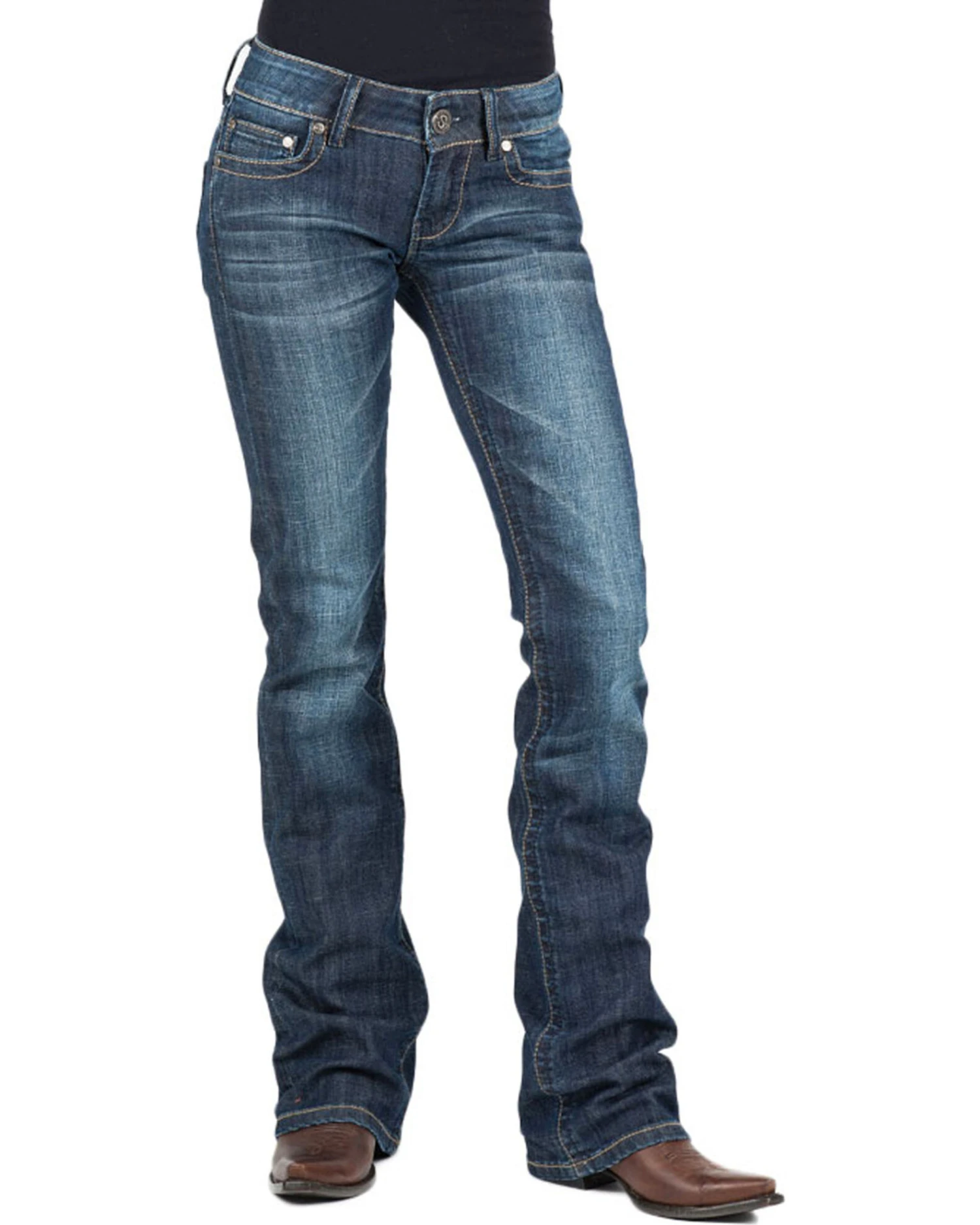 Stetson Women's Hollywood Bootcut Jeans 3 Stetson Women's Hollywood Bootcut Jeans