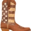 Durango Women's Distressed Flag Western Boots - Square Toe -Country Clothing Store 2000175591 200 RT