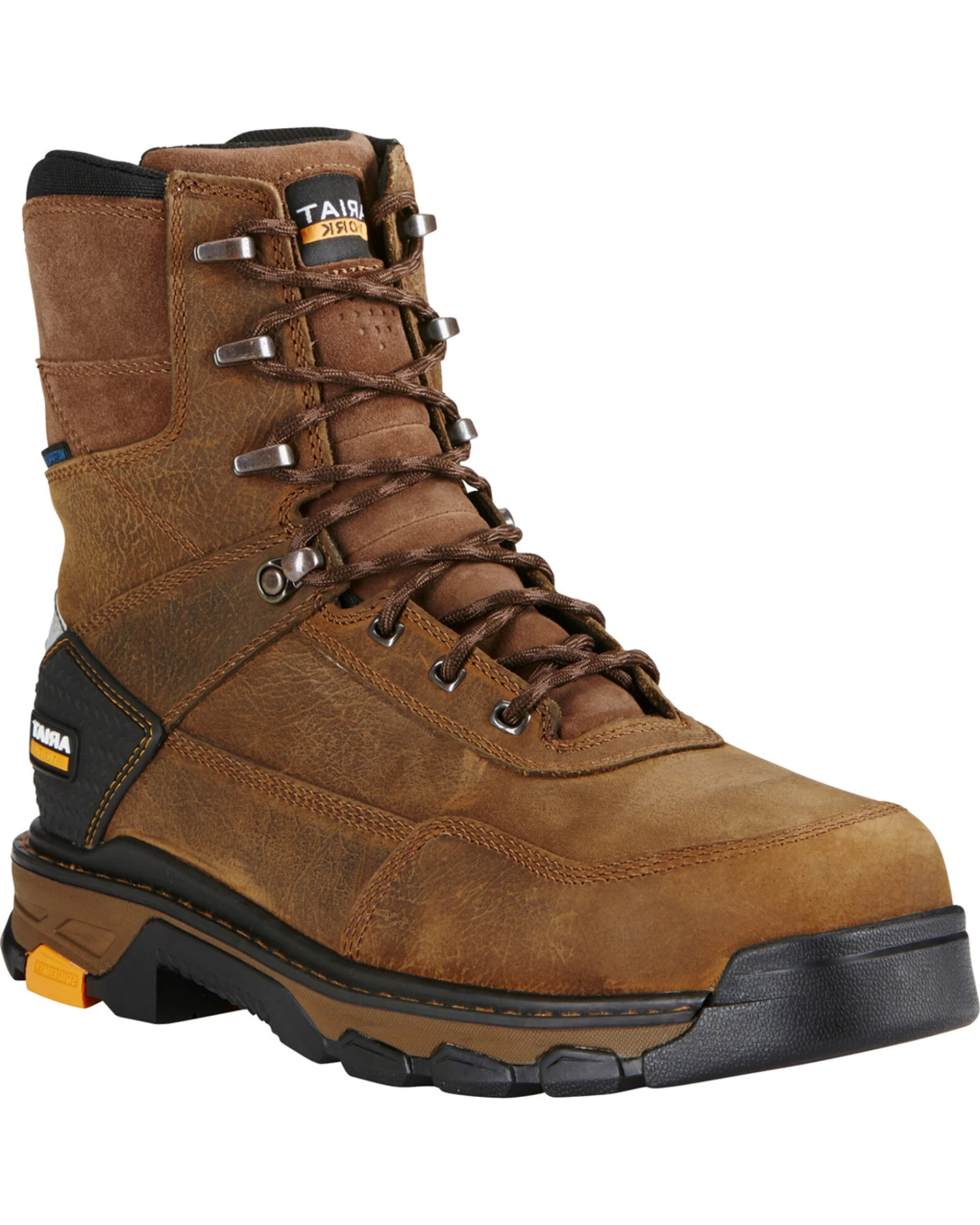 Ariat Men's Lace-Up Waterproof 8" Boots - Composite Toe 7 Ariat Men's Lace-Up Waterproof 8" Boots - Composite Toe - Image 5