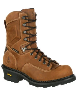 Georgia Boot Men's Waterproof Logger Work Boots - Round Toe -Country Clothing Store 2000206101 200 P1