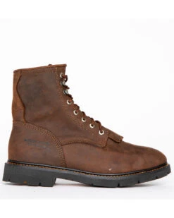 Cody James Men's 8" Waterproof Lace-Up Kiltie Work Boots - Round Toe -Country Clothing Store 2000210157 200 RT