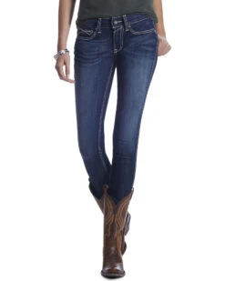 Ariat Women's R.E.A.L. Ella Mid Rise Skinny Jeans -Country Clothing Store 2000210445 400 P2
