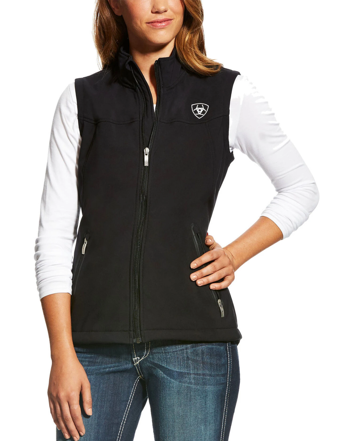 Ariat Women's Team Softshell Vest 5 Ariat Women's Team Softshell Vest - Image 3