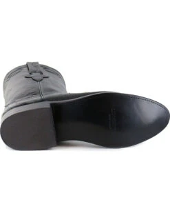 Lucchese Men's Handmade Ward Smooth Ostrich Roper Boots - Round Toe 12 Lucchese Men's Handmade Ward Smooth Ostrich Roper Boots - Round Toe -Country Clothing Store 2000212994 001 BM