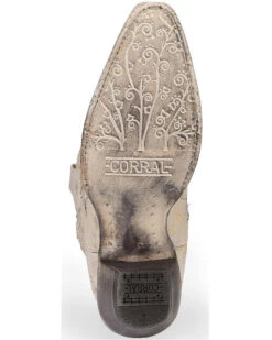 Corral Women's Glitter Inlay And Crystals Wedding Boots - Snip Toe -Country Clothing Store 2000213128 100 BM