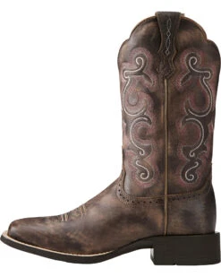 Ariat Women's Quickdraw Western Performance Boots - Broad Square Toe -Country Clothing Store 2000213213 240 LT