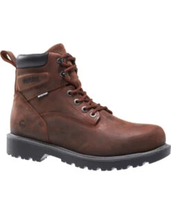 Wolverine Men's Floorhand Waterproof 6" Work Boots - Round Toe -Country Clothing Store 2000214982 201 P1
