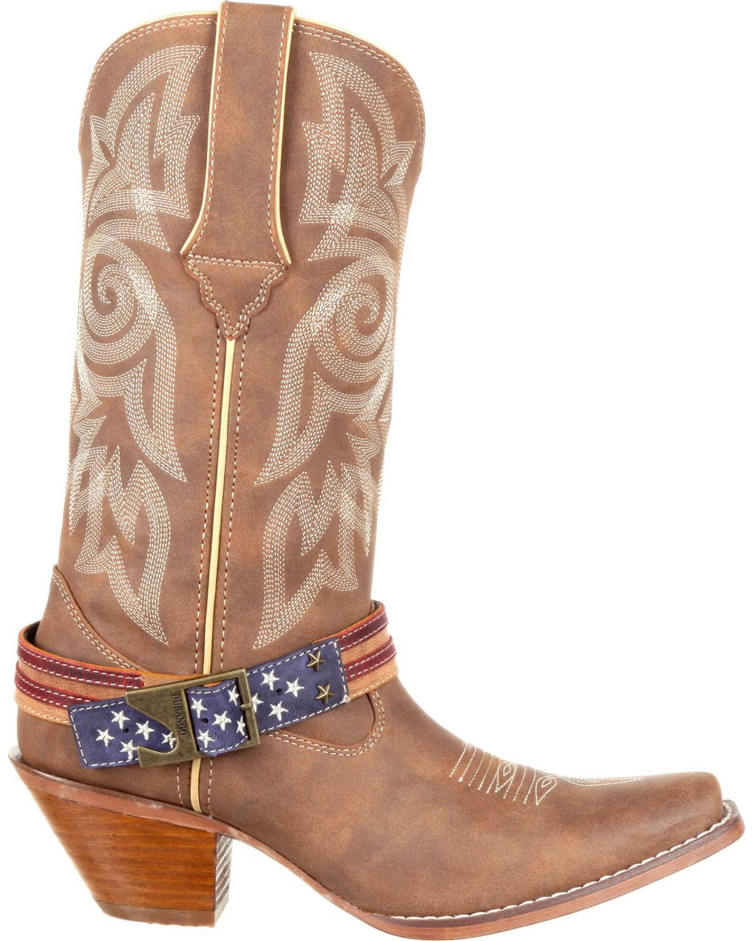 Durango Women's Crush Flag Accessory Western Boots 6 Durango Women's Crush Flag Accessory Western Boots - Image 4