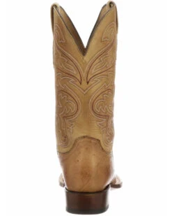 Lucchese Men's Handmade Lance Smooth Ostrich Boots - Square Toe -Country Clothing Store 2000218271 281 P4