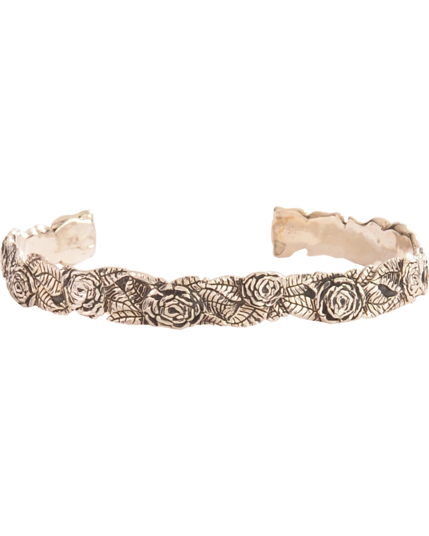 Silver Legends Women's Diamond Cut Rose Bracelet 3 Silver Legends Women's Diamond Cut Rose Bracelet