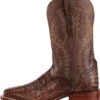 El Dorado Men's Handmade Caiman Belly Stockman Boots - Broad Square Toe -Country Clothing Store 2000221946 221 LT