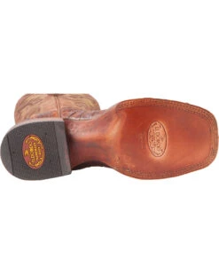 El Dorado Men's Handmade Caiman Back Brass Stockman Boots - Broad Square Toe 21 El Dorado Men's Handmade Caiman Back Brass Stockman Boots - Broad Square Toe -Country Clothing Store 2000221949 221 BM