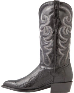 El Dorado Men's Handmade Ostrich Leg Western Boots - Medium Toe -Country Clothing Store 2000221956 001 LT
