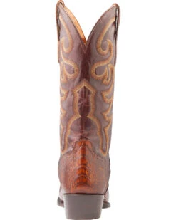 El Dorado Men's Handmade Ostrich Leg Brass Western Boots - Medium Toe 13 El Dorado Men's Handmade Ostrich Leg Brass Western Boots - Medium Toe -Country Clothing Store 2000221957 221 BK