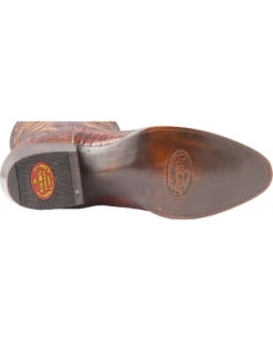 El Dorado Men's Handmade Ostrich Leg Brass Western Boots - Medium Toe 12 El Dorado Men's Handmade Ostrich Leg Brass Western Boots - Medium Toe -Country Clothing Store 2000221957 221 BM