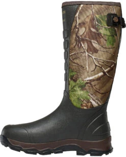 LaCrosse Men's 4X Alpha Realtree Xtra Green Snake Boots - Round Toe -Country Clothing Store 2000226195 340 LT