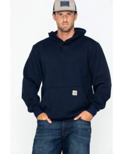 Carhartt Men's FR Hooded Pullover Solid Work Sweatshirt - Big & Tall -Country Clothing Store 2000226560 410 P1