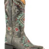 Roper Women's Southwestern Embroidered Western Boots - Square Toe