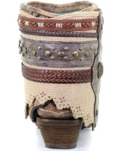 Corral Women's Geraldine Fashion Booties - Snip Toe -Country Clothing Store 2000231376 235 P4