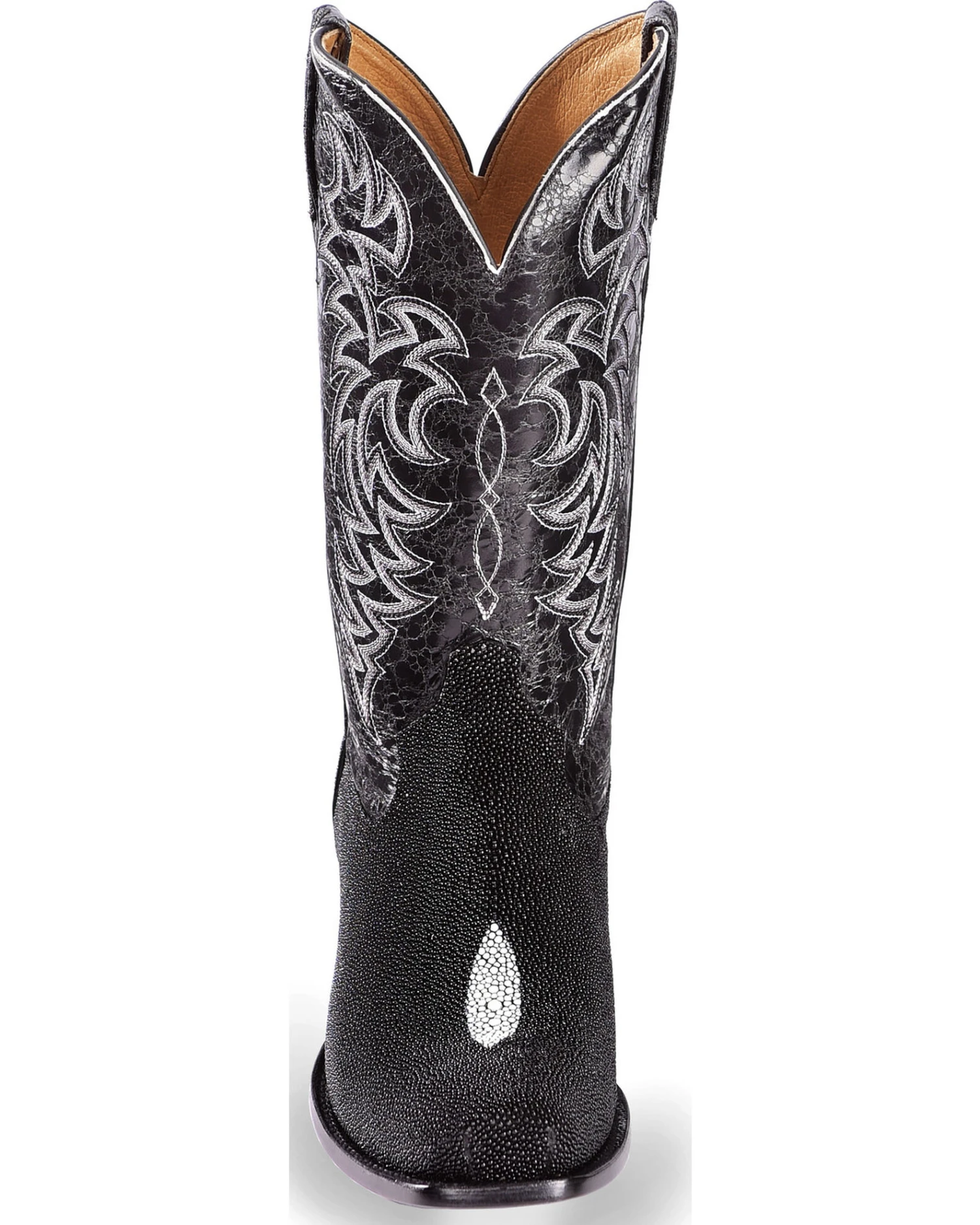Moonshine Spirit Men's Stingray Exotic Boots - Square Toe 5 Moonshine Spirit Men's Stingray Exotic Boots - Square Toe - Image 3