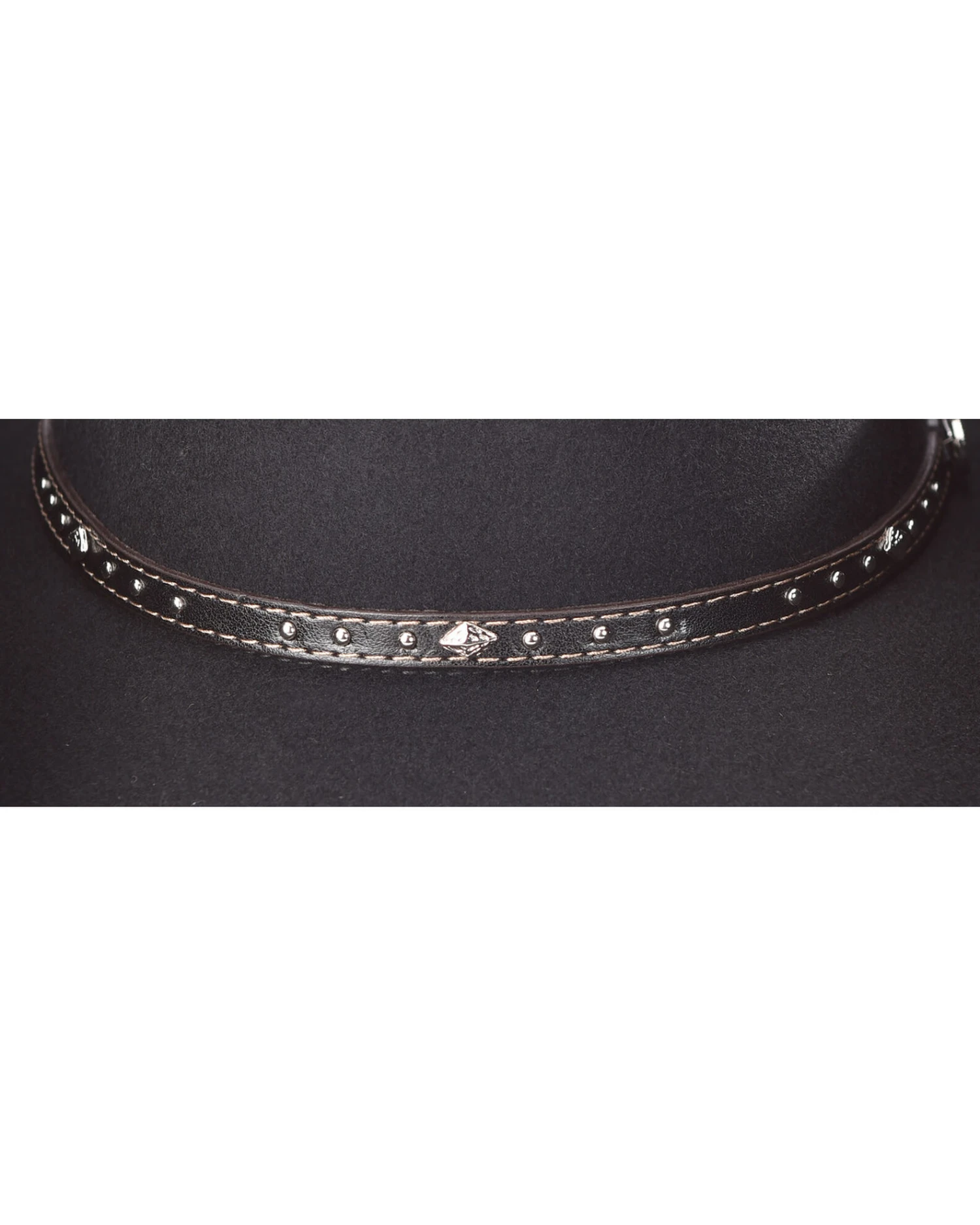 Cody James Men's Black Felt Pinch Front Western Hat 3 Cody James Men's Black Felt Pinch Front Western Hat