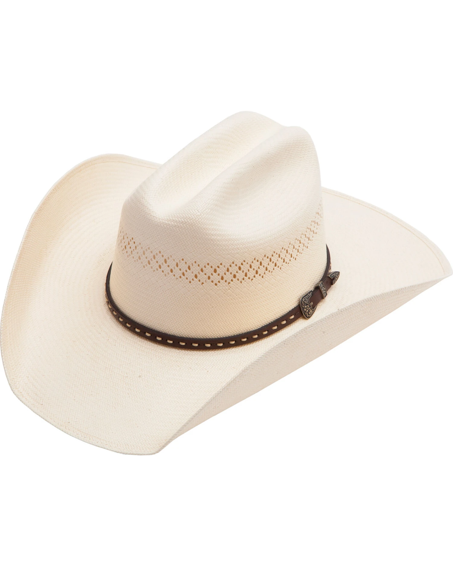 Cody James Men's Vented Straw Cowboy Hat 4 Cody James Men's Vented Straw Cowboy Hat - Image 2