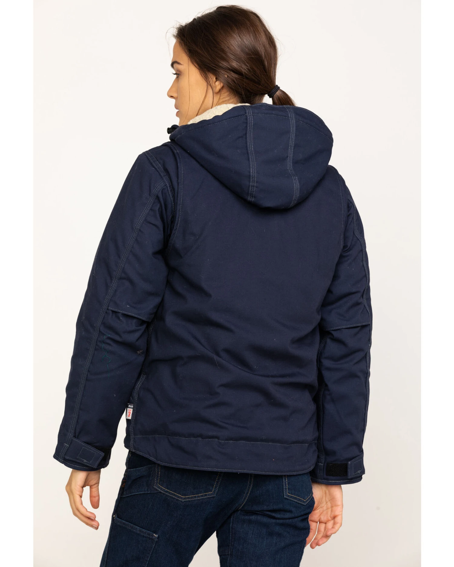 Carhartt Women's FR Full Swing Quick Duck Sherpa-Lined FR Jacket 8 Carhartt Women's FR Full Swing Quick Duck Sherpa-Lined FR Jacket - Image 6