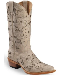 Shyanne Women's Laser Cut Western Boots - Snip Toe -Country Clothing Store 2000237037 100 P1