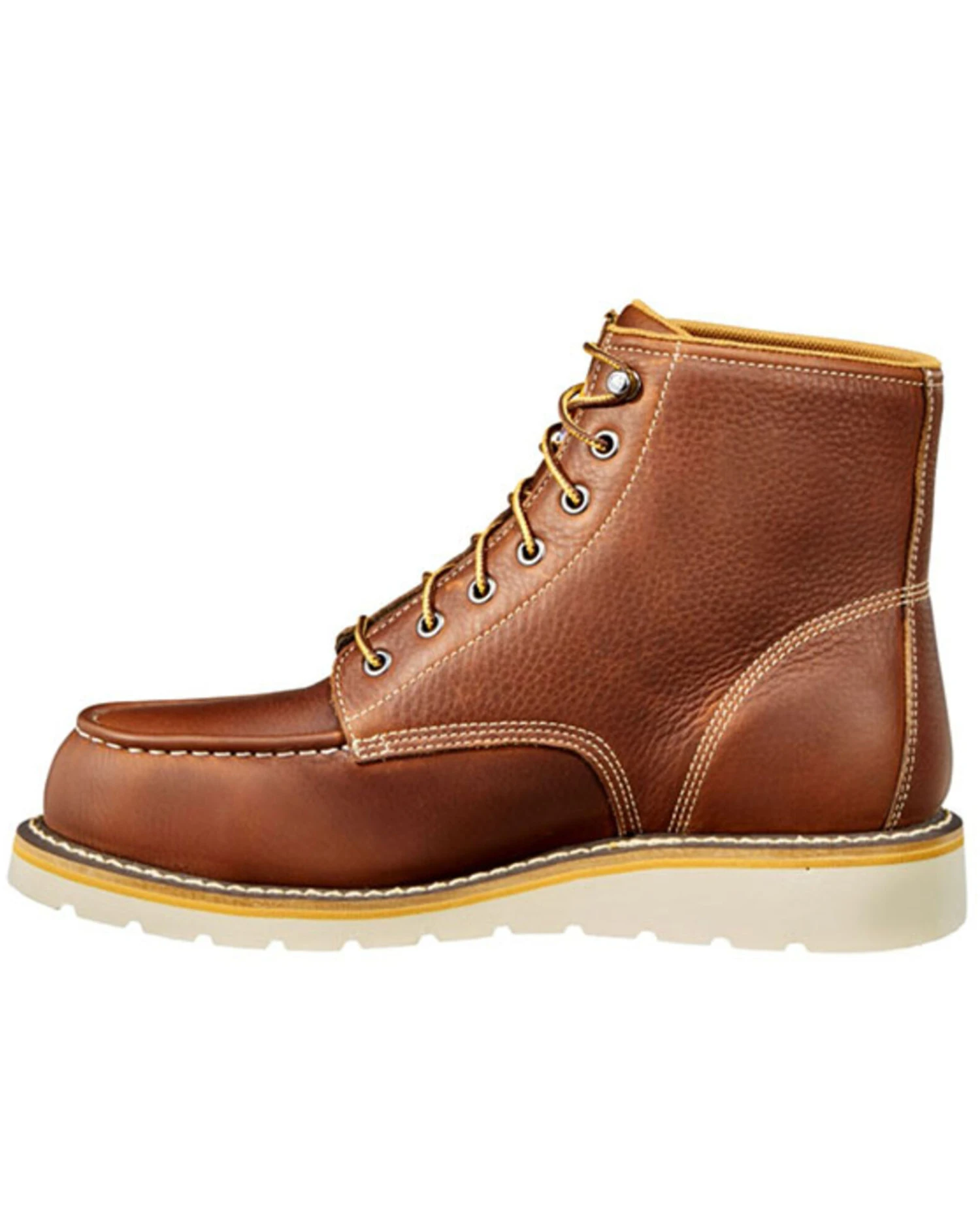 Carhartt Men's 6" Waterproof Wedge Boots - Moc Toe 8 Carhartt Men's 6" Waterproof Wedge Boots - Moc Toe - Image 6
