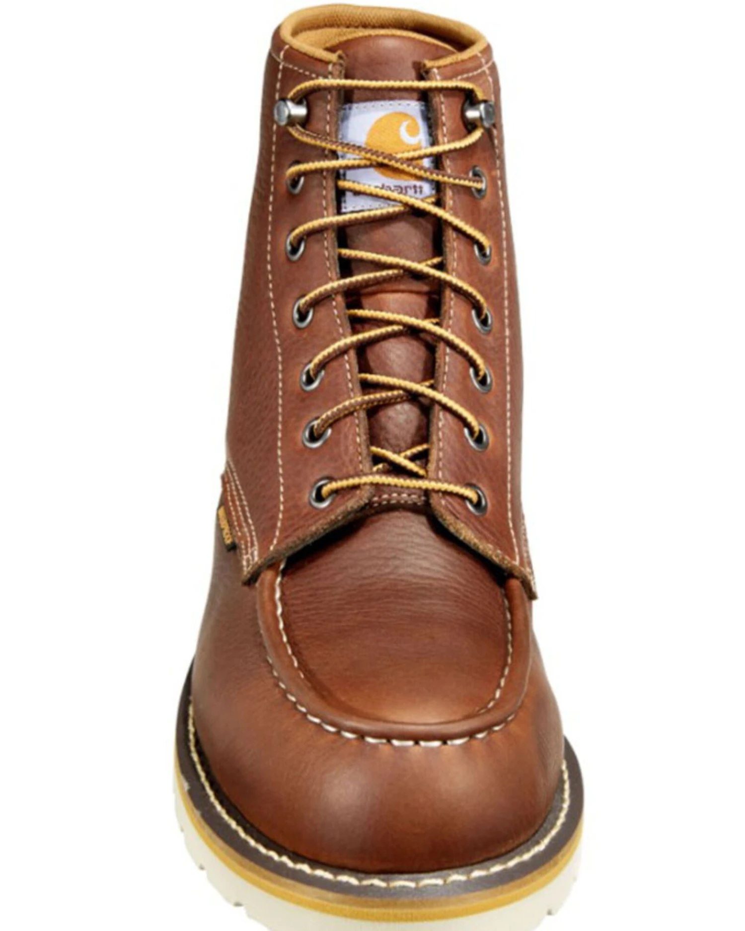 Carhartt Men's 6" Waterproof Wedge Boots - Moc Toe 3 Carhartt Men's 6" Waterproof Wedge Boots - Moc Toe