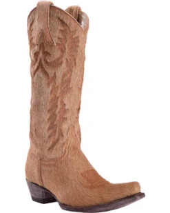 Old Gringo Women's Mayra Bone Hair On Laser Stitch Western Boots - Snip Toe -Country Clothing Store 2000237511 250 P1