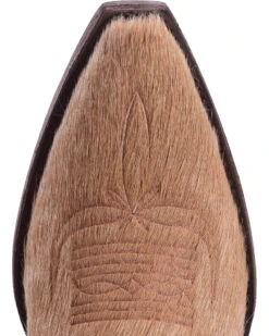 Old Gringo Women's Mayra Bone Hair On Laser Stitch Western Boots - Snip Toe -Country Clothing Store 2000237511 250 TP